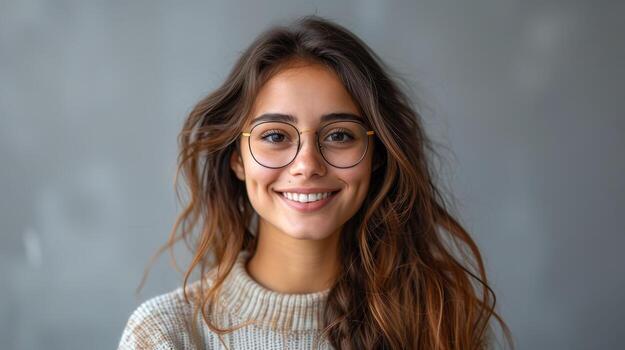 Mulher com óculos